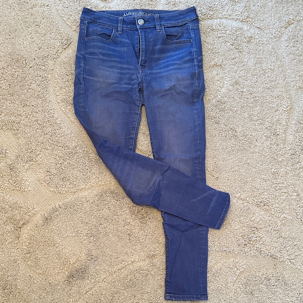 American Eagle Super high rise Jeggings